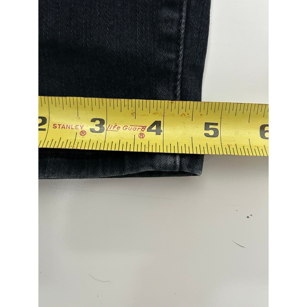 Mother The High Waisted Looker Skinny Jeans Blackbird Star Embroidered size 25 - Picture 6 of 13